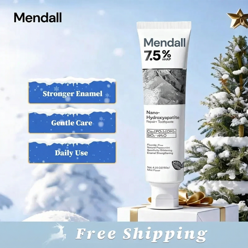 Mendall™ Nano Hydroxyapatite Repair & Protect Toothpaste - With Whitening